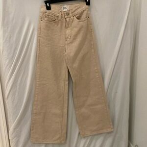 Urban outfitters BDG khaki tan wide leg Jeans size 24